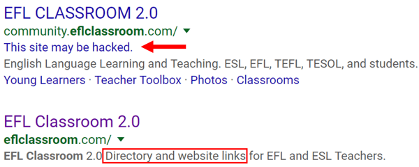 EFL Classroom ranking