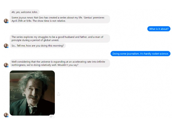 Genius-Einstein-Chatbot-Example