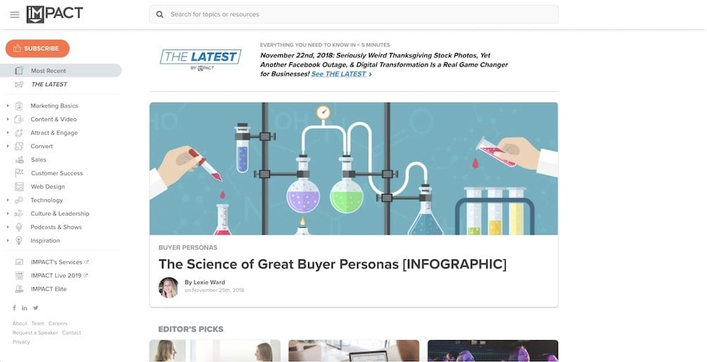 IMPACT Homepage