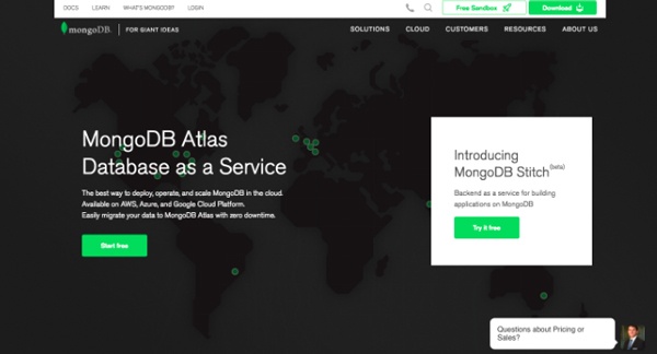 MongoDB-Website-Chatbot-Example